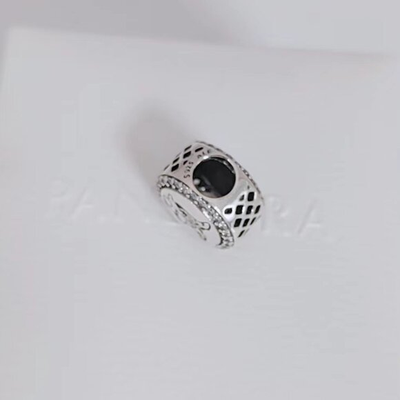Pandora Texas Cowboy Charm Bead Button S925 Silver Bracelet Pendant with box - Picture 5 of 7